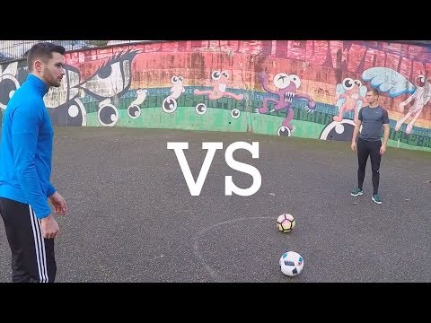 FREESTYLE FOOTBALL TRICKSHOTS VS ANDREW HENDERSON | Freestyle Footballers TRICKSHOT BATTLE 2017