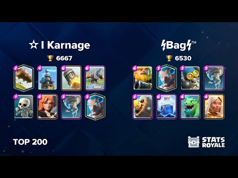 ✫ I Karnage vs ⚡️Bag⚡️™️ [TOP 200]
