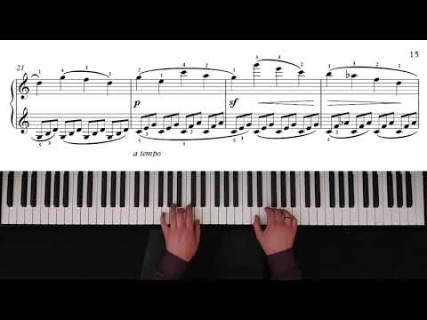 Burgmuller - The Farewell Op. 100, No. 12 - 8,000pts