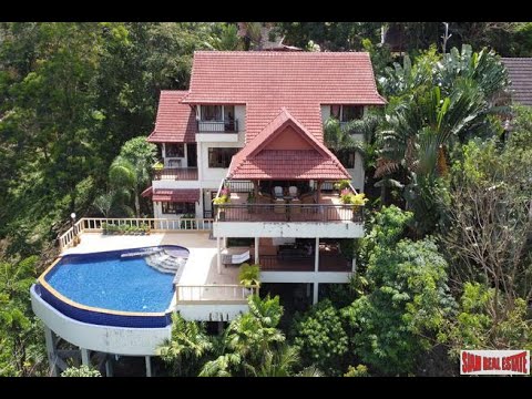 Three Bedroom Private Pool Villa with Patong Bay Sea Views + Large Vacant Land Plot