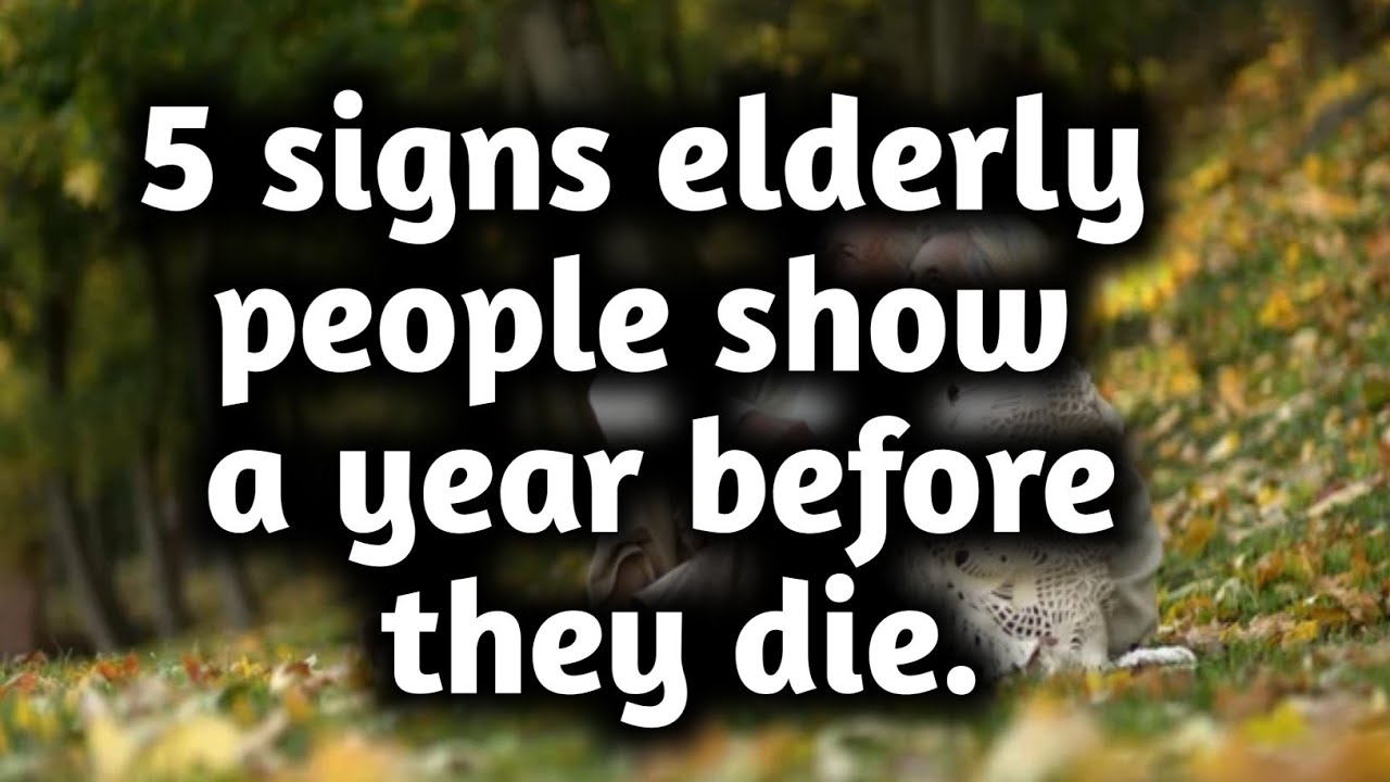 5 Signs an Elderly Person May Be in Their Final Year – Subtle Warnings You Shouldn’t Ignore
