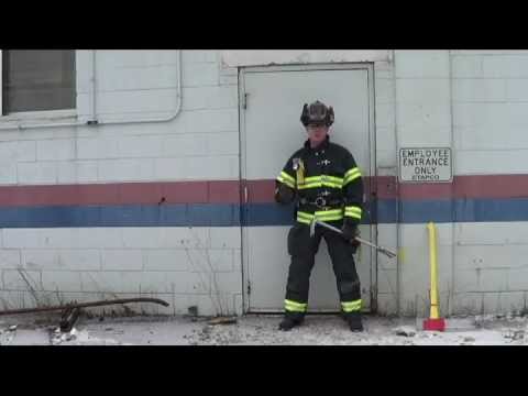 Firefighter Forcible Entry: Pulling Hinges from a Metal Door and Jamb