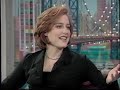 Gillian Anderson On Rosie O Donnell 1999