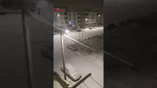 KIRŞEHİR KAR'A DOYDU: İŞTE KAR MANZARALARI