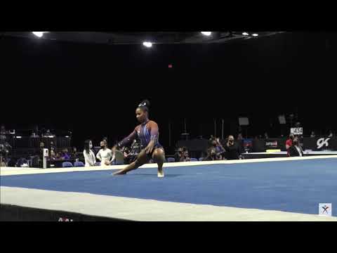 Floor Exercise Execution Breakdown #4 - Jordan Chiles 2021