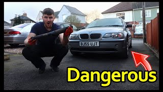BMW E46 3 SERIES REAR SHOCK ABSORBER REPLACEMENT