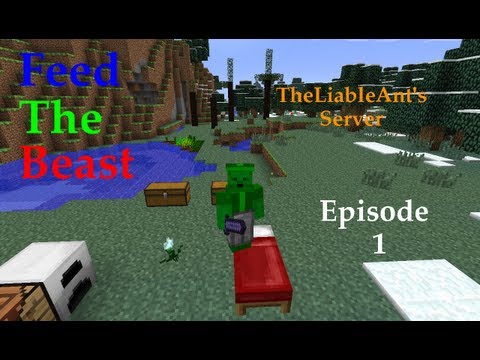 FTB TheLiableAnt's Server - Ep. 1: A Fresh Start