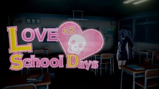 🔴 Terjebak di dunia game bersama waifu - Love Love School Days #malamjumat