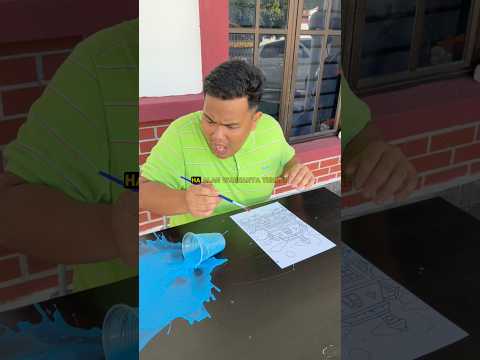 EKMAL MEWARNA SAMPAI TUMPAH😭