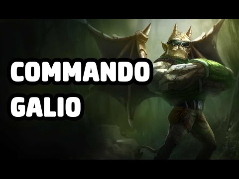 COMMANDO GALIO SKIN SPOTLIGHT - LEAGUE OF LEGENDS