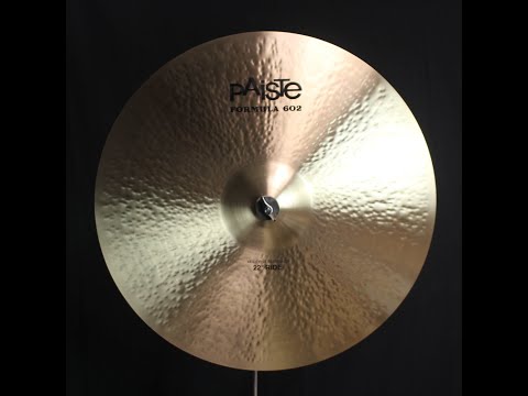 Paiste 22" Formula 602 Modern Essentials Ride - 3073g (video demo) image 2