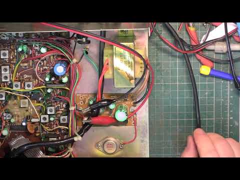 Murphy CBH1500 CB27/81 UK FM CB radio base station service & PSU recap
