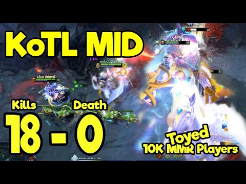 Keeper of The Light Mid on High Rank Pro Immortal Play