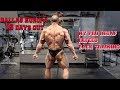 Dallas Europa- 19 days out: Refeed, Back training, NYpro Recap