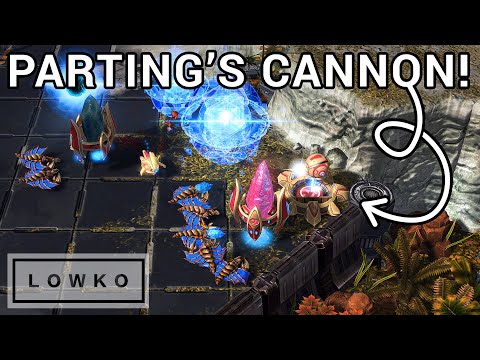 StarCraft 2: The PROFESSIONAL Cannon Rush! (PartinG vs Scarlett)