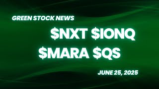 IonQ ($IONQ) | Nextracker ($NXT) | MARA Holdings ($MARA) | QuantumScape ($QS)
