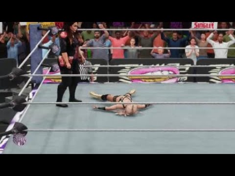 WWE 2K18 Nia Jax vs Mandy Rose