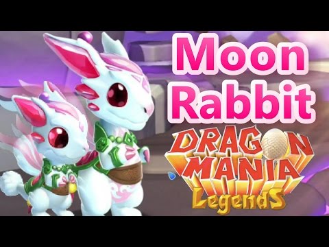 How to Breed the MOON RABBIT Dragon! Dragon Mania Legends (DOTW Breeding Guide March 6-13th)
