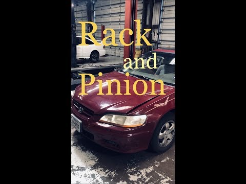 How to Change a Rack and Pinion on a 2001 Honda Accord
