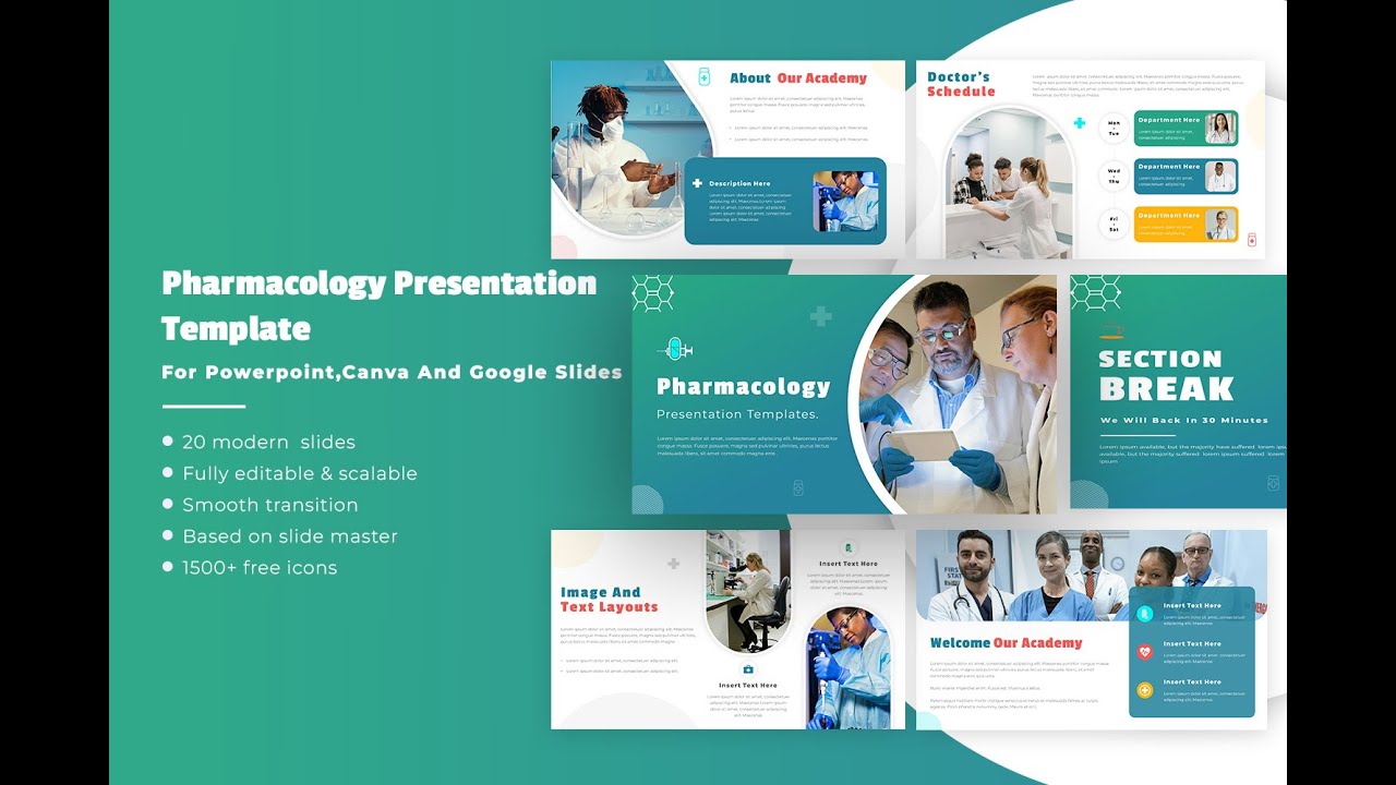 Free Pharmacology Presentation Template