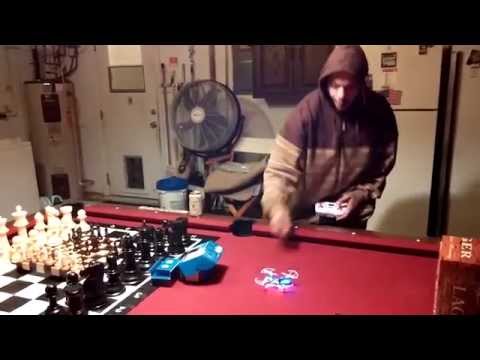 The Flying Junkies Pool Hall Takeover HT F803C Quadcopter aka Eagle 1
