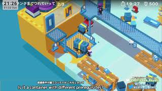 【JP/EN】#4 会社のオフィスをぶっ壊すインディゲームします　#Good Job!