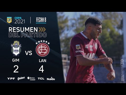 Copa De La Liga | Fecha 8 | resumen de Gimnasia - Lanús