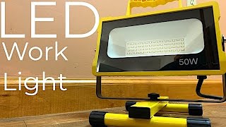 Super Bright & Portable Work Light For Cars, Garage, Shed, Etc. By Olafus!