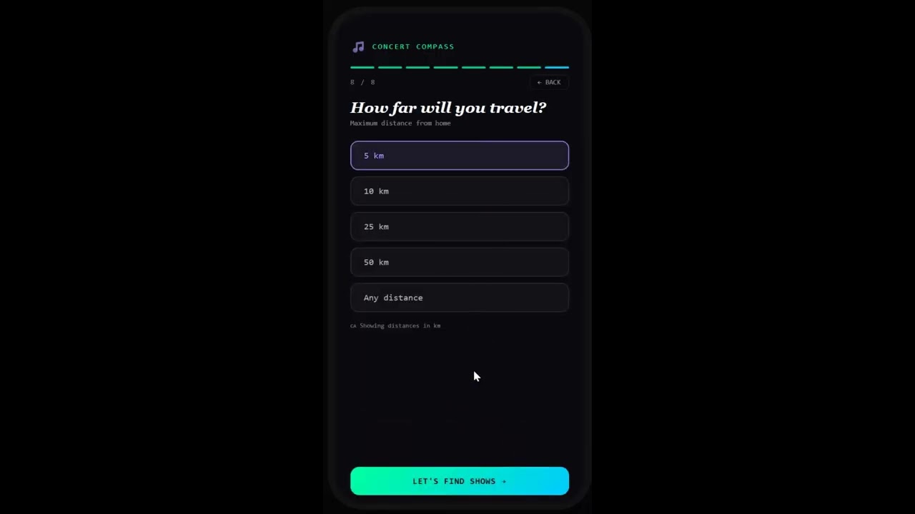 Concert Compass Demo