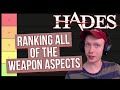 All 24 Weapon Aspects Tier List by Haelian | Hades