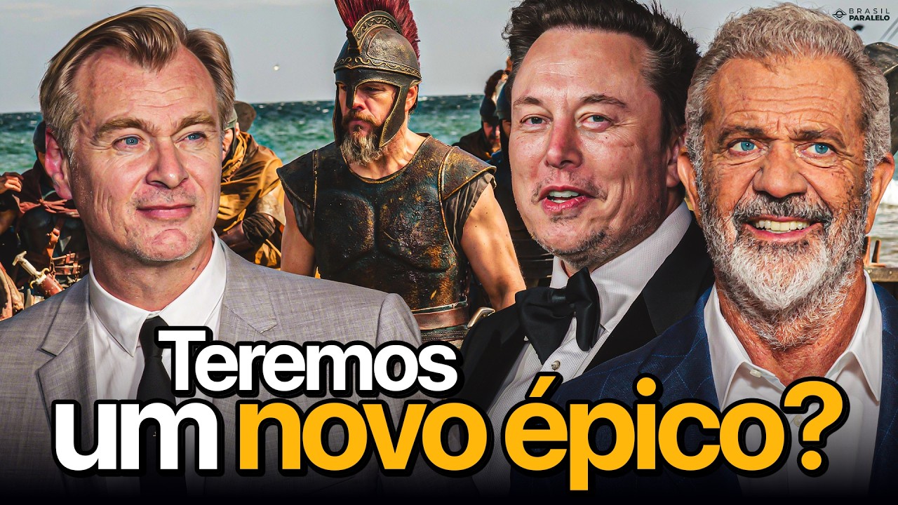 A GUERRA PELA ODISSEIA: NOLAN X MEL GIBSON E ELON MUSK