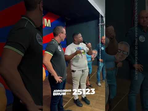 A onda Jorginho Brum (PRD) chegou com tudo em Bonsucesso!