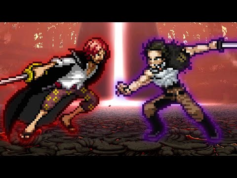 Shanks VS Yami Sukehiro Jump Force Mugen🔥😱