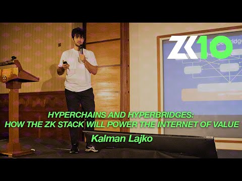 ZK10: Hyperchains and Hyperbridges: How the ZK Stack will power the Internet of Value - Kalman Lajko