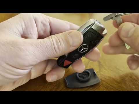 Mercedes ML350 (W166) Key Battery Replacement (Key Fob)