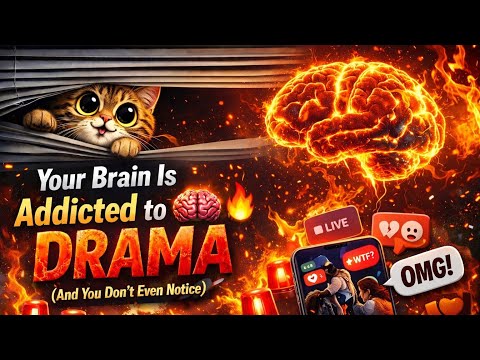 Your Brain Is Addicted to Drama 🧠🔥 (And You Don’t Even Notice)