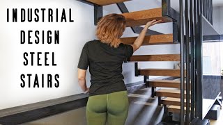 We Built a Modern Stairs with DIY and Saves Over $5,000