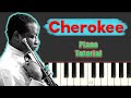 Cherokee - Jazz Piano Tutorial
