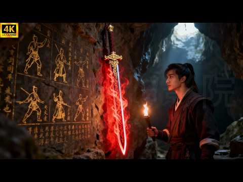 Trapped in a cave, a boy finds a lost manual and his martial arts strength skyrockets!