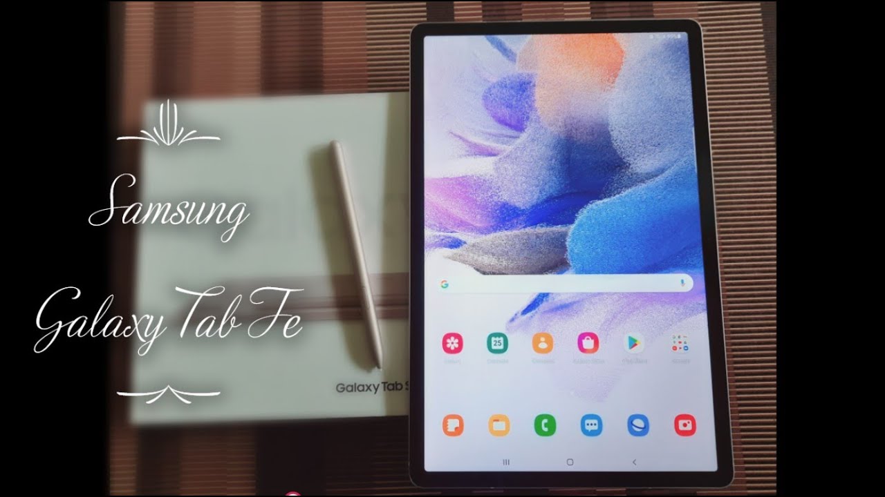 Samsung galaxy tab S7 Fe Unboxing and initial impression | Student perspective | ARPAN SINGH#samsung