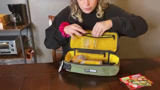 Rough Enough Small Tool Bag Canvas Tool Pouch EDC Organizer Motorcycle Tool Kit with Handle RE8607