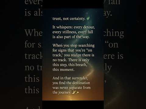 “No Map. No Track. Just Trust ✨#spiritualgrowth#spiritualhealing#spiritualawakening#innerpeace