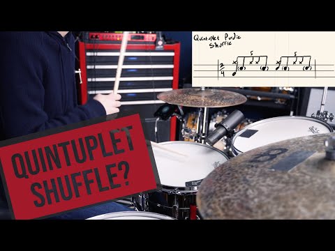 You've Never Played a Shuffle Like This Before // Quintuplet Purdie Shuffle Drum Lesson
