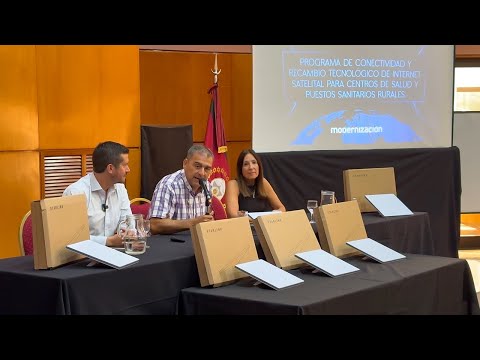 Ciento treinta dispositivos sanitarios contarán con internet satelital de alta velocidad