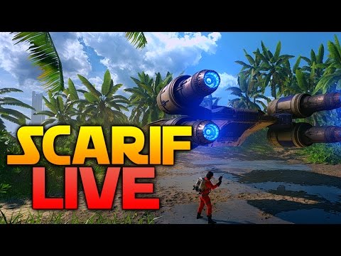 Star Wars Battlefront Scarif DLC LIVE: IT'S FINALLY HERE - LET'S GO!