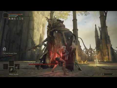 Elden Ring RL1 morgott scripted (no roll, no skill)