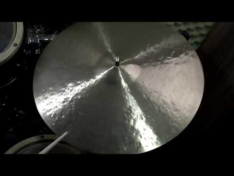 22 Rustico IOS Ride, 2275g - after patina treatment - Handcrafted cymbals by Craig Lauritsen