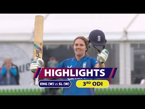 3rd ODI | Highlights | Sri Lanka Women Tour Of England | 14th September 2023