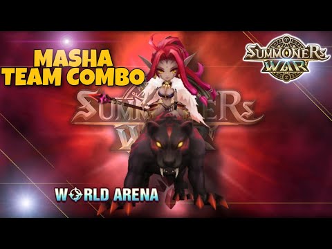 Masha Team Combo in World Arena Ep. 3 - Summoners War