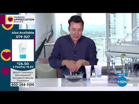 Skinn Cosmetics 2pack DermAppeal Body Exfoliating Treatm...